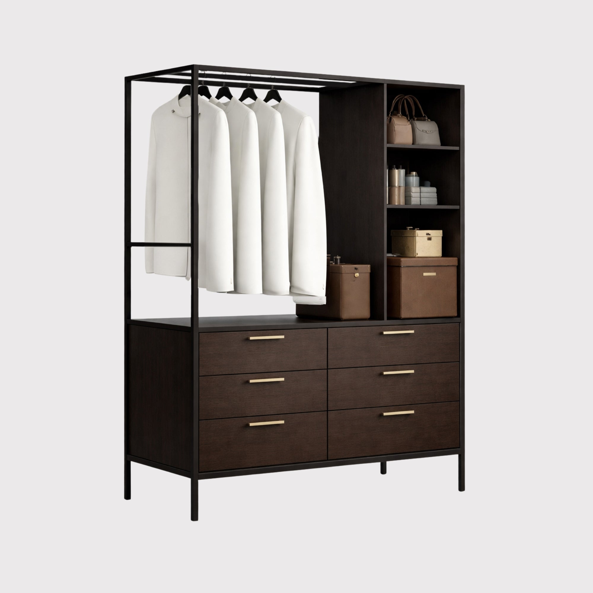 Laawa Wardrobe 1500mm Full Drawers